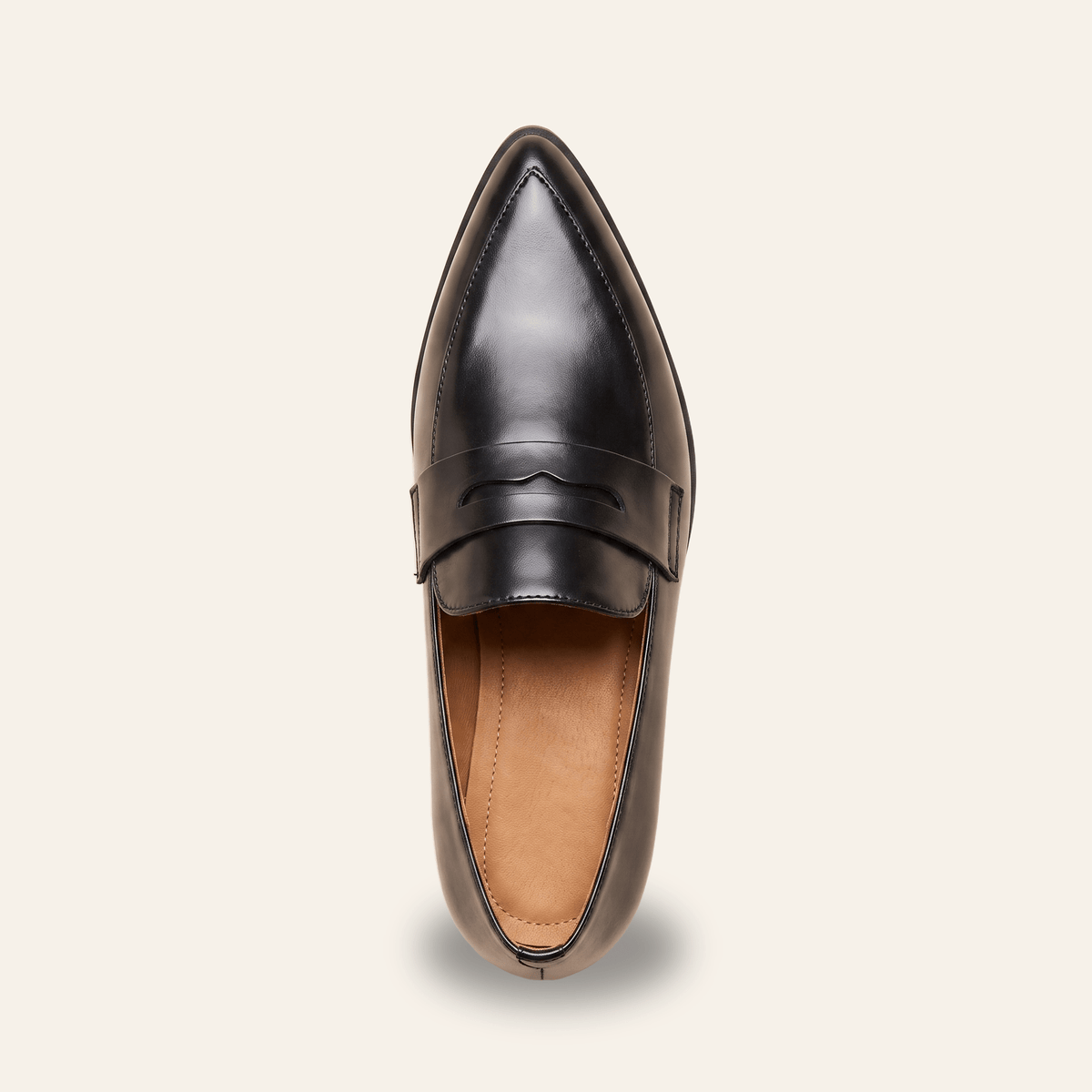 Carlota · Mocasín Penny de Punta Fina - zapatos de mujer Calenzo