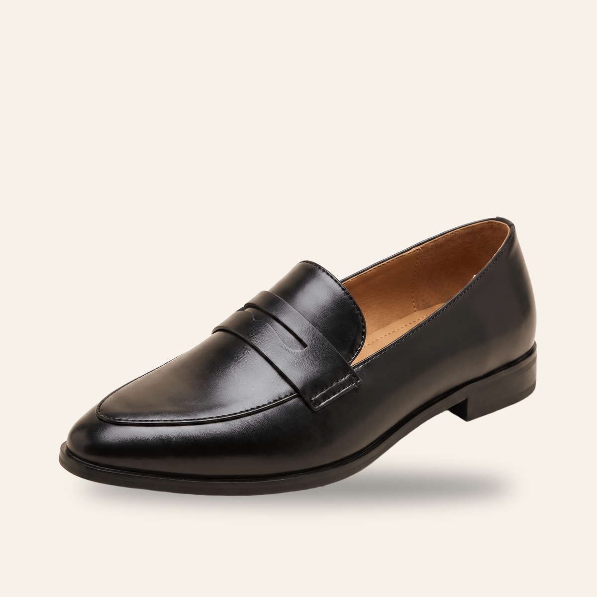 Carlota · Mocasín Penny de Punta Fina - zapatos de mujer Calenzo