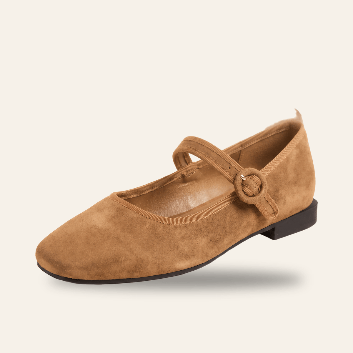 Celia · Bailarina Mary Jane de Ante con Hebilla - zapatos de mujer Calenzo