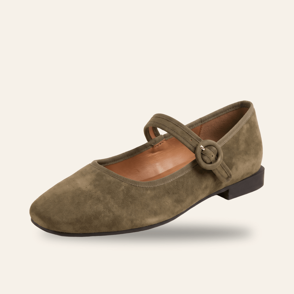 Celia · Bailarina Mary Jane de Ante con Hebilla - zapatos de mujer Calenzo