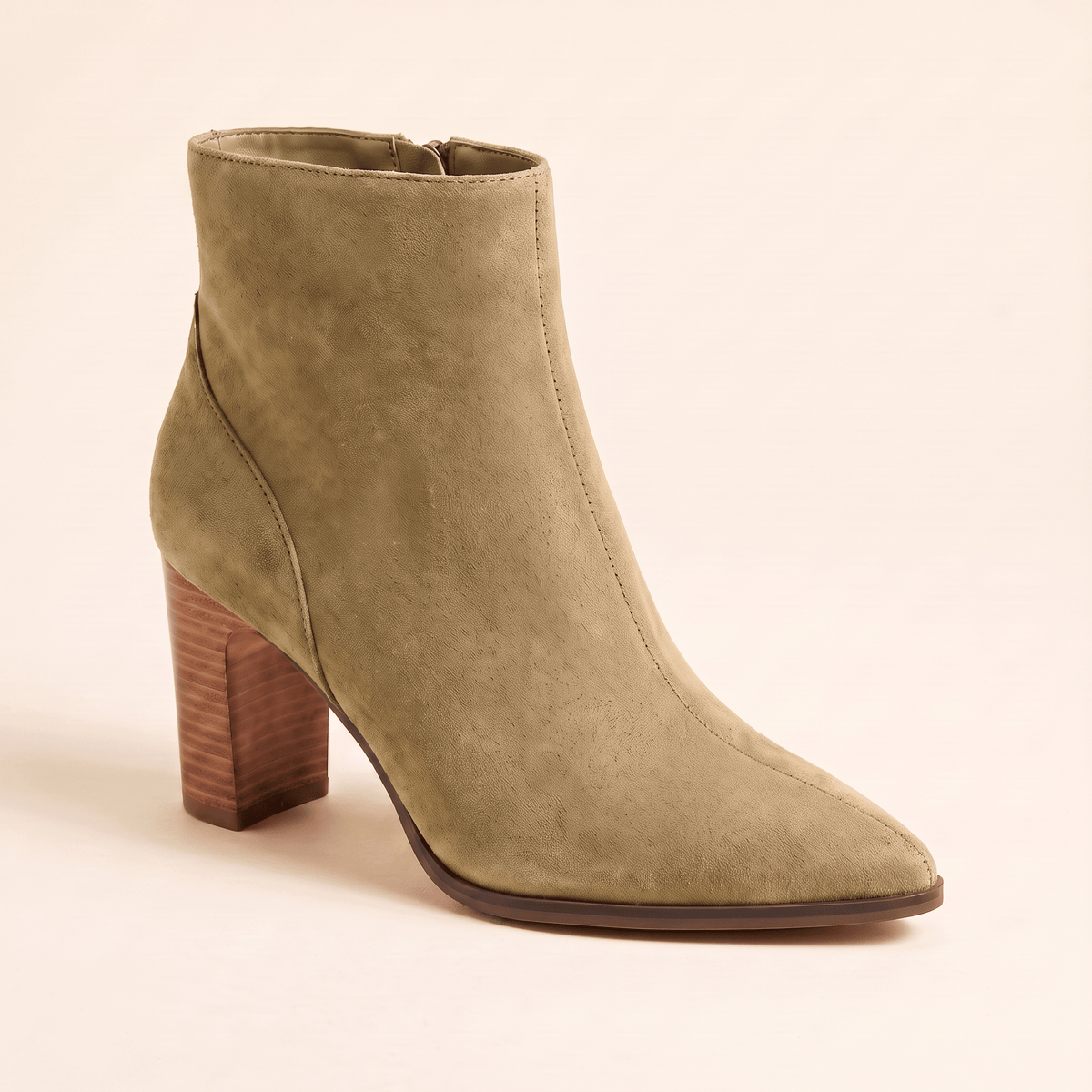 Diana · Botín de Punta Fina de Ante - zapatos de mujer Calenzo