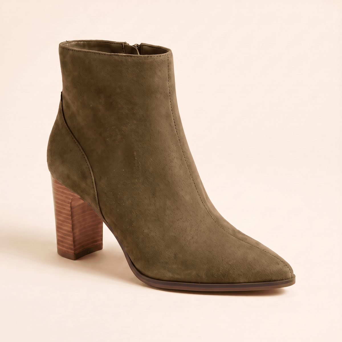 Diana · Botín de Punta Fina de Ante - zapatos de mujer Calenzo