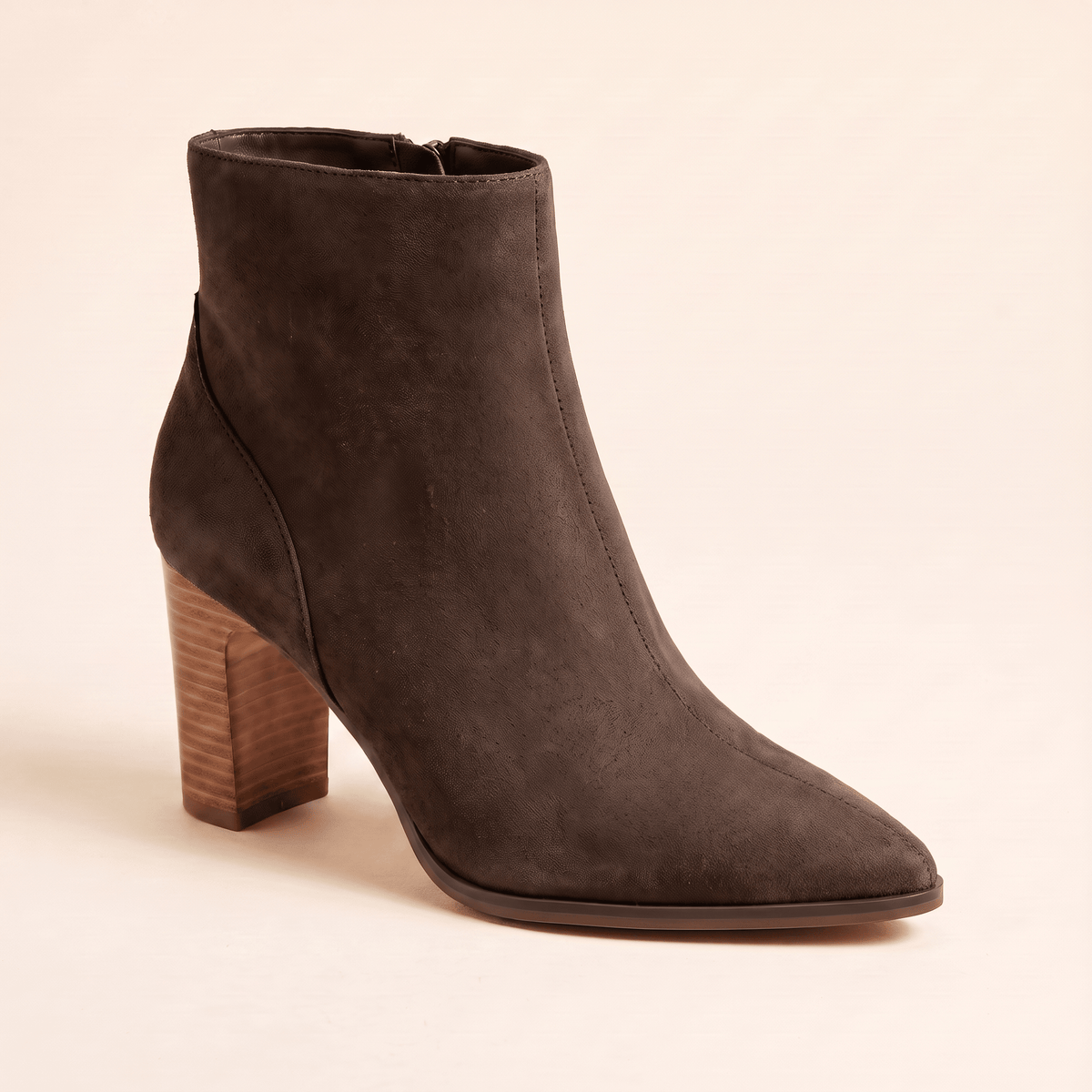 Diana · Botín de Punta Fina de Ante - zapatos de mujer Calenzo