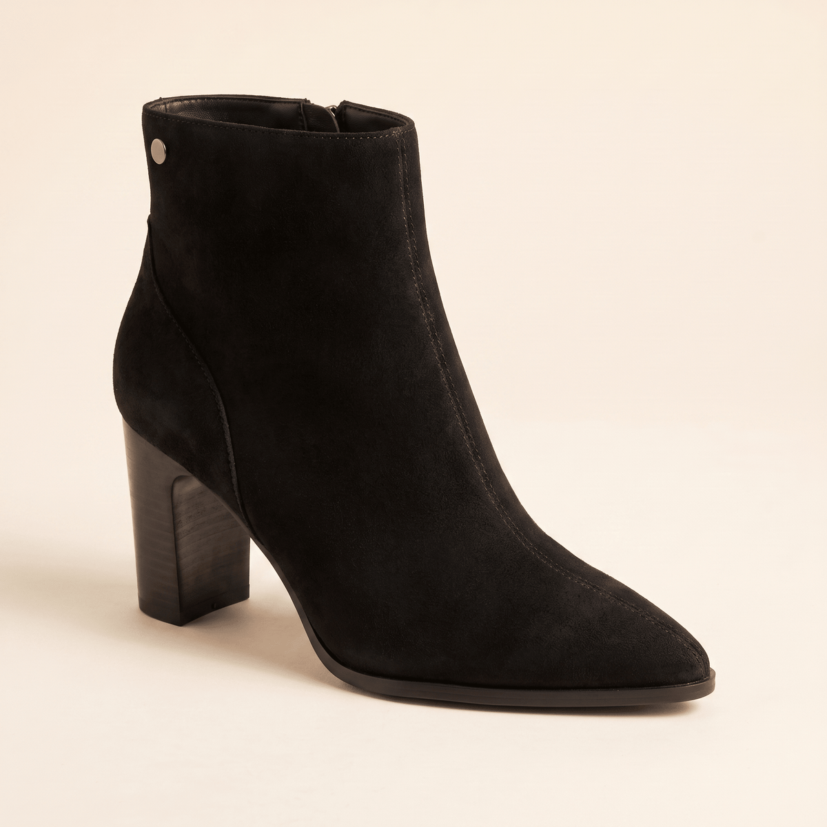 Diana · Botín de Punta Fina de Ante - zapatos de mujer Calenzo