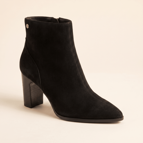 Diana · Botín de Punta Fina de Ante - zapatos de mujer Calenzo