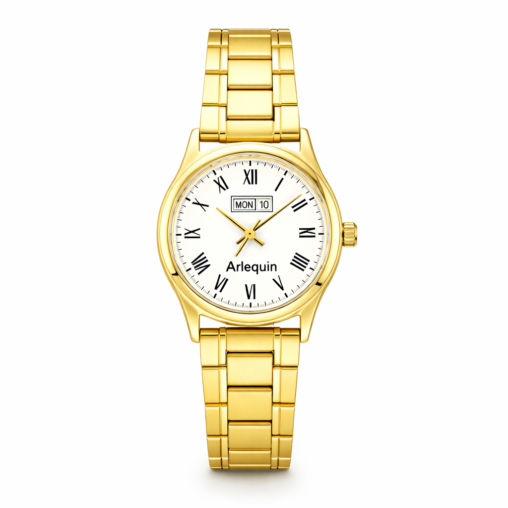 Reloj Arlequin Clásica Dorada