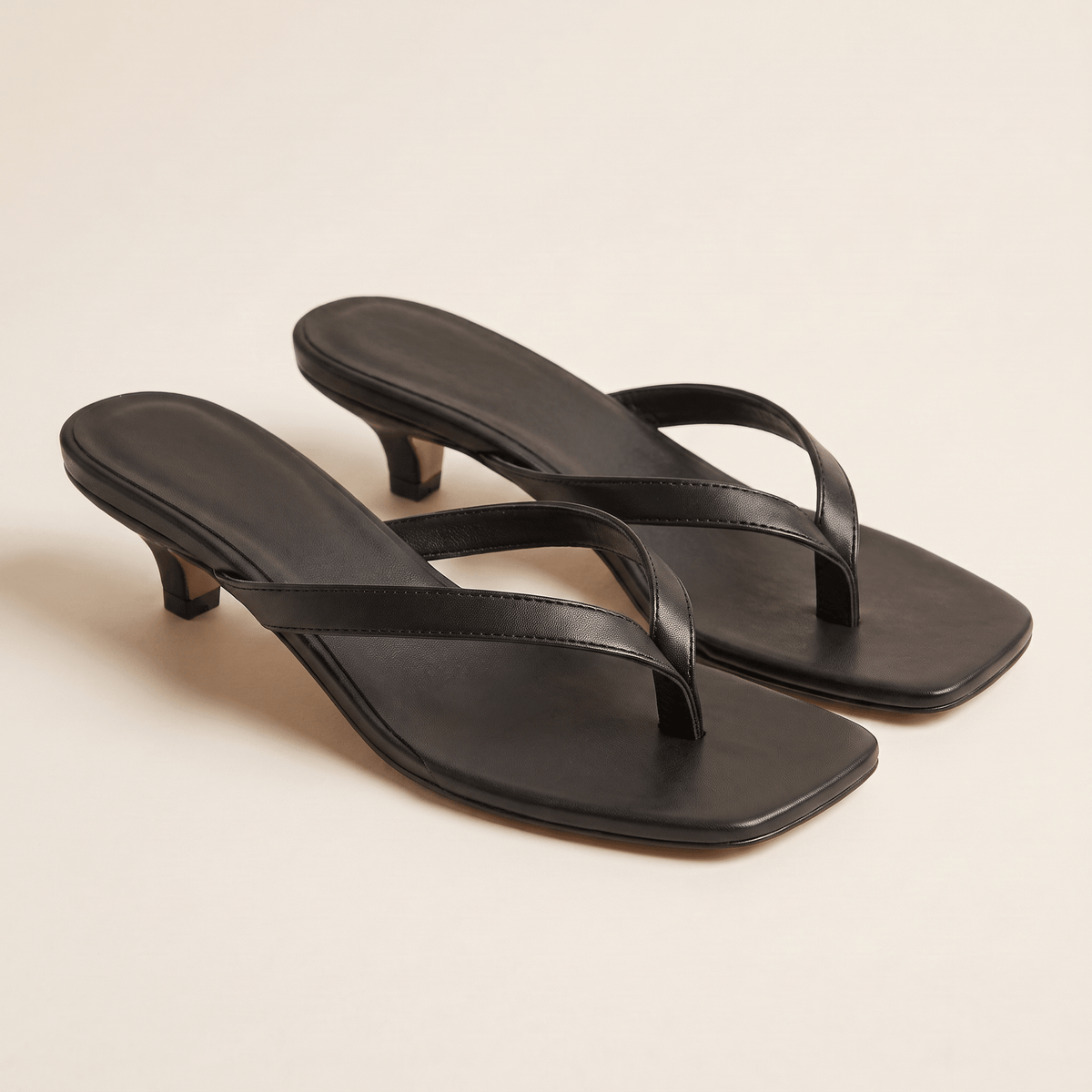 Jana · Sandalia de Dedo con Tacón Kitten - zapatos de mujer Calenzo